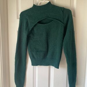 Elegant Green Sweater